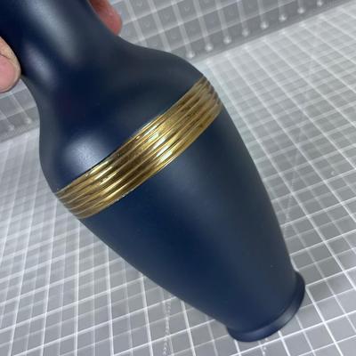 Brass Enameled Vase, VINTAGE Pier One