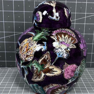 Ginger Jar, Purple