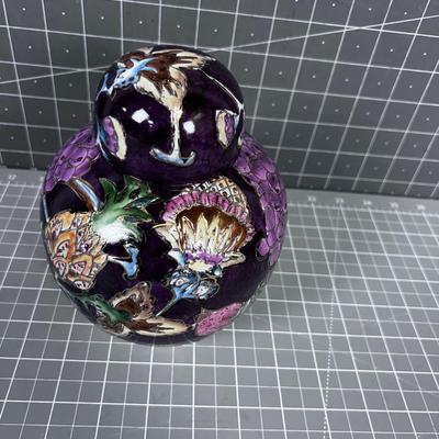 Ginger Jar, Purple