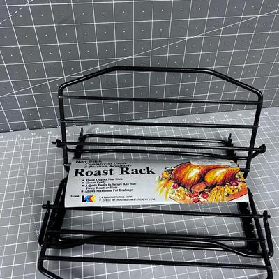 Roast Rack and Turkey Lifter Rack , New Never used 