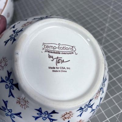 2 Serving Pieces also by TEMPTATIONS