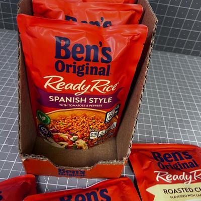 Uncle Bens Rice - (8) Pkg Spanish and (4) Roasted Chicken 