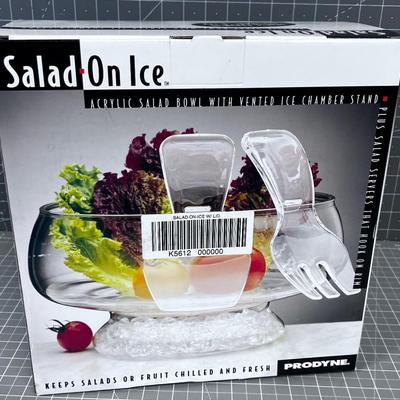 Salad on ICE NEW nice! 
