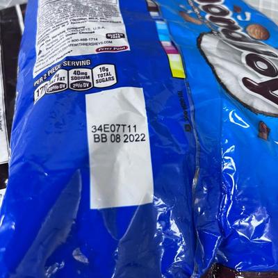 Candy: Snickers, Mound, Almond Joy 
