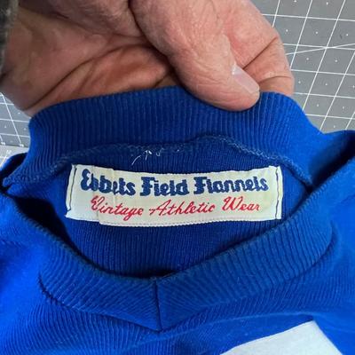 Vintage Foot Ball Jersey #60 BLUE 