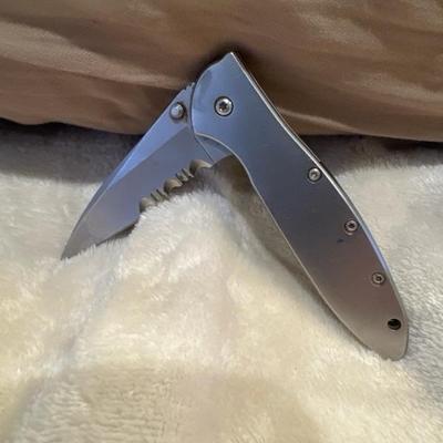 KERSHAW 1660ST LEEK LOCKING BLADE STEPS SERRATIONS KANUARY 06 SUPER RARE