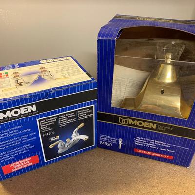 TWO Moen Sink Faucetts In Original Boxes