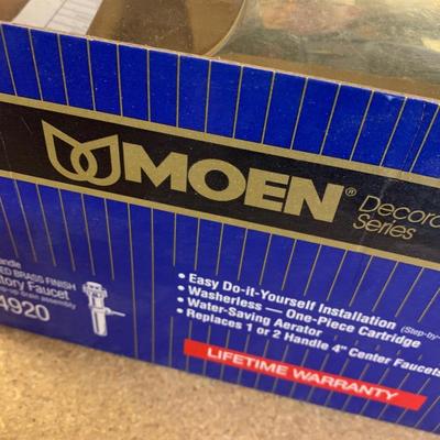 TWO Moen Sink Faucetts In Original Boxes