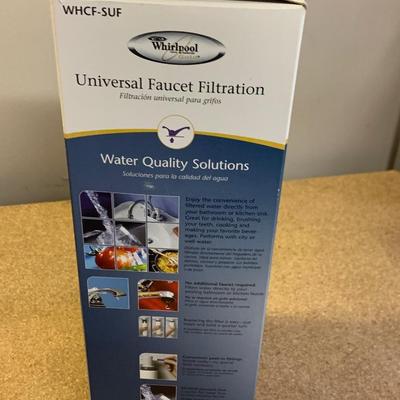 Whirlpool Universal Faucet Filtration In Box