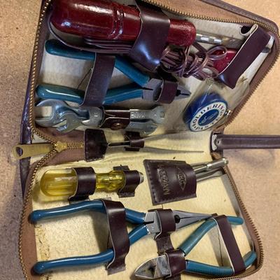 Vintage Hozan Soldering Tool Kit In Case