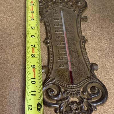 Cast Metal Outdoor Thermometer