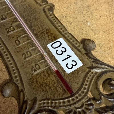 Cast Metal Outdoor Thermometer