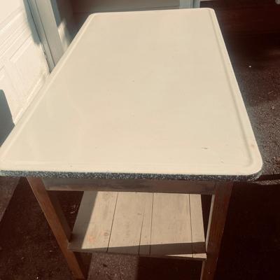 EnamelTopped Kitchen Work Bench (G-MG)