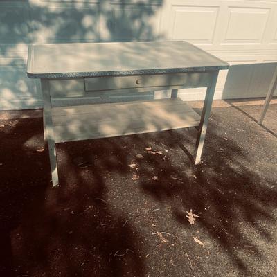 EnamelTopped Kitchen Work Bench (G-MG)