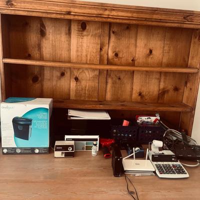 Office Supply Variety incl. NIB Shredder, Canon Calculator, & Much More (O-MG)