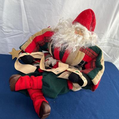 Reclining santa