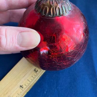 Lot of Kugel ornaments