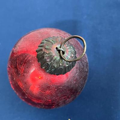 Lot of Kugel ornaments