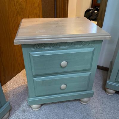 B1- Dresser/mirror, armoire & nightstand