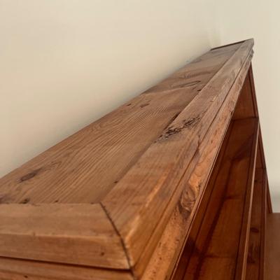 Rustic Wood Hutch Topper (O-MG)
