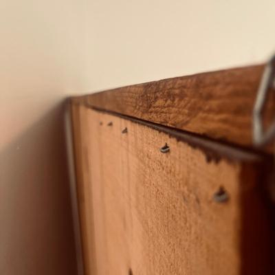 Rustic Wood Hutch Topper (O-MG)