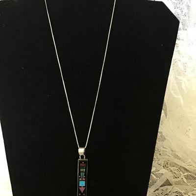 Sterling Silver Pendant With 925 Chain