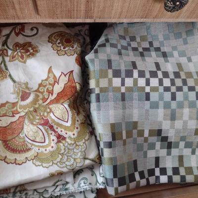 Collection of Fabrics and Linens
