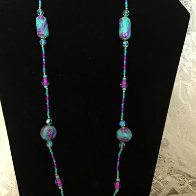 Beautiful Colors Beaded Necklace