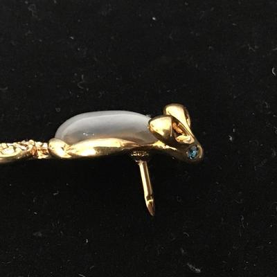 Vintage Collectible Pin: MOUSE Animal Beautiful Design Nice