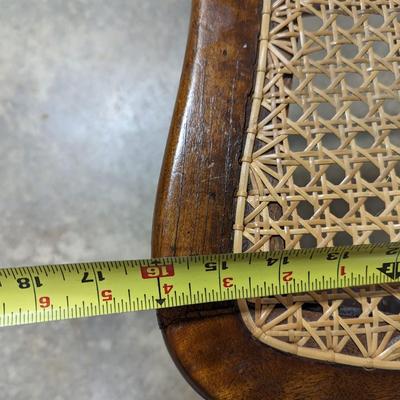 Antique Cane Seat Side Chair