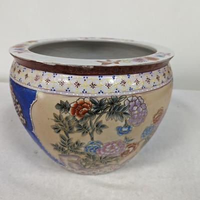 Painted Ceramic Plant Pot