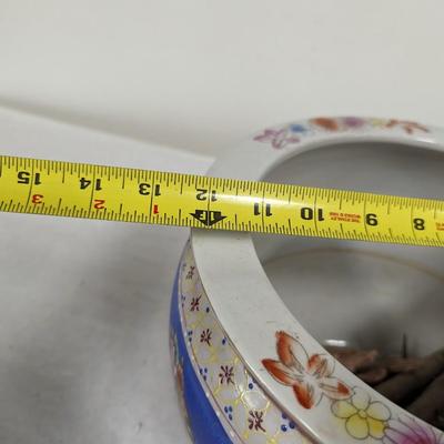 Painted Ceramic Plant Pot