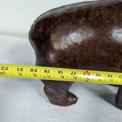 Large Leather Brown Bear