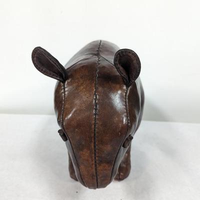 Large Leather Brown Bear