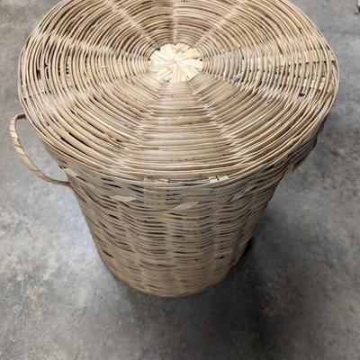 Wicker Laundry Basket
