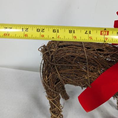 Grape Vine Christmas Reindeer