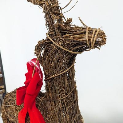 Grape Vine Christmas Reindeer