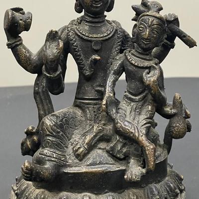 Tibet Bronze Diety Statue