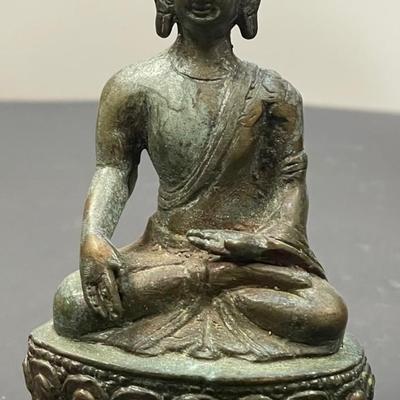 Antique Tibetan Buddhism Temple Statue