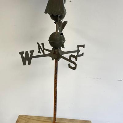 Antique Copper American Eagle Weathervane