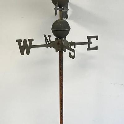 Antique Copper American Eagle Weathervane