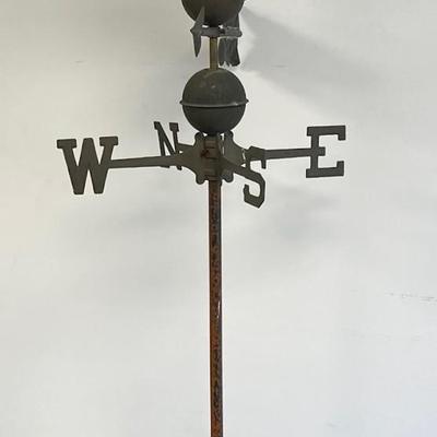 Antique Copper American Eagle Weathervane