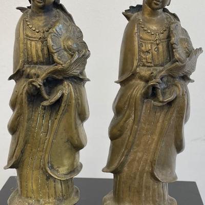 Japanese/Chinese Lady Geisha Figurines