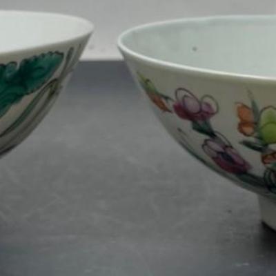 Two Early 20th Century Chinese Dish Plates