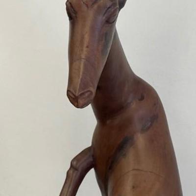 Large African Antelope Statue 29 x 12