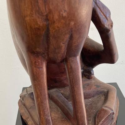 Large African Antelope Statue 29 x 12