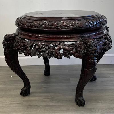 20th Century Chinese Ornate Table