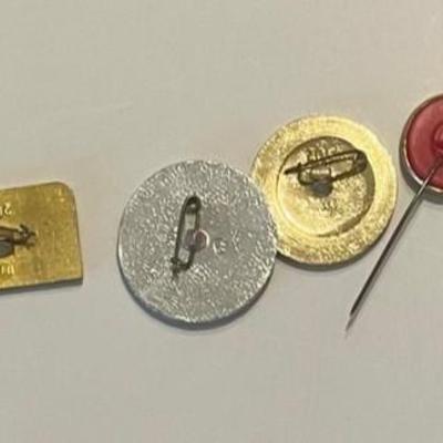 10 Soviet USSR Russian Space Astronautics pins