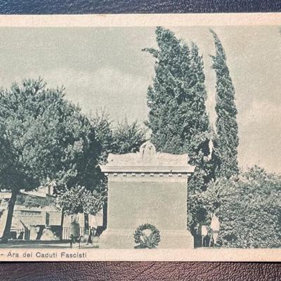 Roma, Ara dei Caduti Fascisti Post Card