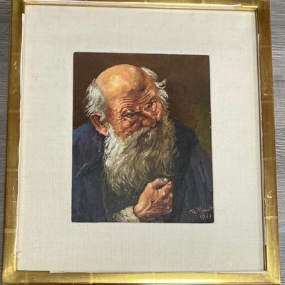 Signed R. Pinnott Oil Painting